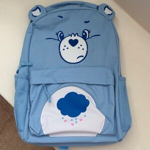 Care Bears Light Blue Kids Backpack